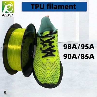 Imprimante 3D Filament Consumables molle du filament 3d flexible du filament 95A de TPU 1.75mm/3,0 millimètres