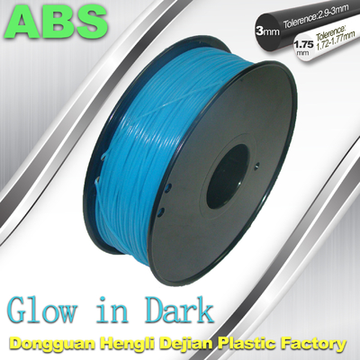 L'OEM rougeoient dans le filament foncé d'ABS du matériel de consommables de filament de l'imprimante 3d 1.75mm
