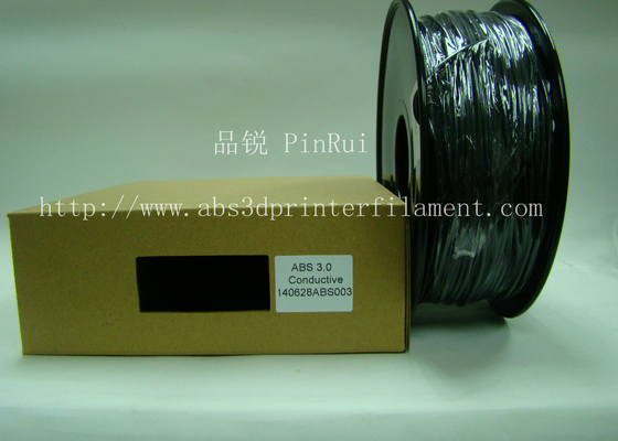 Consommables conducteurs d'imprimante du filament 3d d'ABS d'industrie électronique 1,75/3.00mm