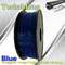 Filament flexible 200°C - 230°C de scintillement du filament 1,75 3.0mm de l'imprimante 3D de couleur bleue