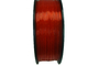 Filament 1.75mm rouge de scintillement du filament flexible 3mm de l'imprimante 3D 1.3Kg/petit pain
