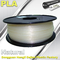 Filament transparent lisse de PLA filament de l'impression 3d de 1.75mm/de 3.0mm