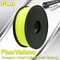 Filament matériel de PLA de couleur de jaune de fluorescence de l'impression 3d de bureau