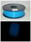 Lueur de haute résistance de filament de PLA de 1.75mm 3mm dans le filament foncé pour l'imprimante 3d