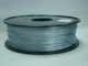 Filament en soie d'imitation, filament 1,75/3,0 millimètres d'imprimante des composés 3D de polymère de couleur argentée