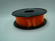 Orange 3.0mm/1.75mm filament flexible en caoutchouc d'imprimante de 1.0KG/Rolls 3D