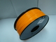 Matières en plastique de filament de l'imprimante 3D de bureau d'ABS employées dans 3D imprimant l'orange de transport