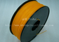 Markerbot, filament de HANCHES de matériaux d'impression de Cubify 3D couleur d'orange de 1.75mm/de 3.0mm