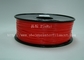 Coutume 1kg d'ABS/consommables lumineux de l'imprimante 3d filament rouge fluorescent de petit pain