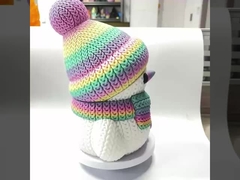 Imprimante 3D PINRUI Filament PLA Rainbow 1,75 mm 1 kg Couleurs multiples Adapté à la plupart des imprimantes FDM