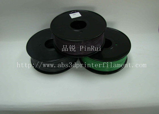 Filament changeant 1,75/3.0mm de couleur matérielle d'imprimante de l'ABS 3d trois couleurs