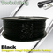 Le filament noir de scintillement 1.3Kg du filament 1.75mm de l'imprimante 3D/roulent le filament 3d flexible