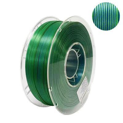 Imprimante 3D à deux couleurs à base de fibres de soie en PLA de 1,75 mm