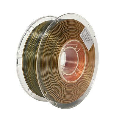 PINRUI Triple Color PLA Filament de soie 1,75 mm 1 kg Spool Triple Color PLA Filament de soie Adapté à la plupart des imprimantes FDM