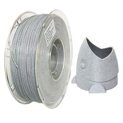 Couleur flexible de blanc de filament de marbre de filament de l'impression 3d de bon sens simple