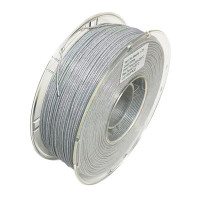 Couleur flexible de blanc de filament de marbre de filament de l'impression 3d de bon sens simple