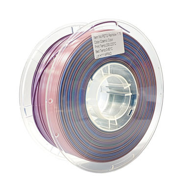 PINRUI PETG Rainbow 1.75mm Filament d'imprimante 3D