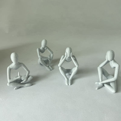 Couleur flexible de blanc de filament de marbre de filament de l'impression 3d de bon sens simple