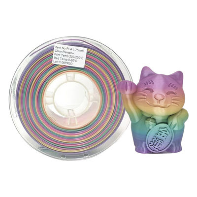 PINRUI PLA Rainbow 1,75 mm Filament d'imprimante 3D