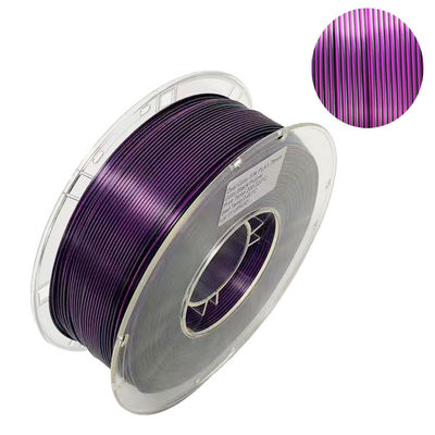 Couleurs de PINRUI 2 dans le filament en soie de double couleur de filament pour l'imprimante 3d
