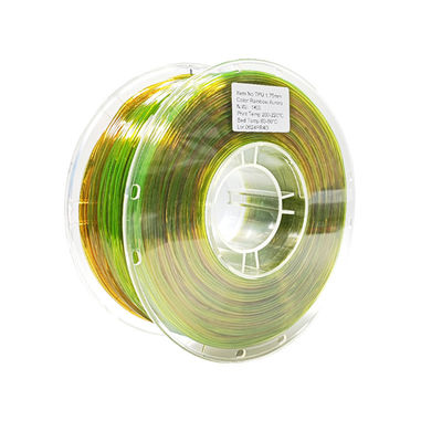 TPU à haute élasticité 1,75 mm / 3,0 mm, filament flexible pour les matériaux de filament d'impression 3D