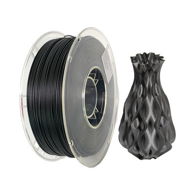 Fibre de carbone 3D de nylon de type Pa-Cf Filament de pla 1,75 mm Noir Haute ténacité