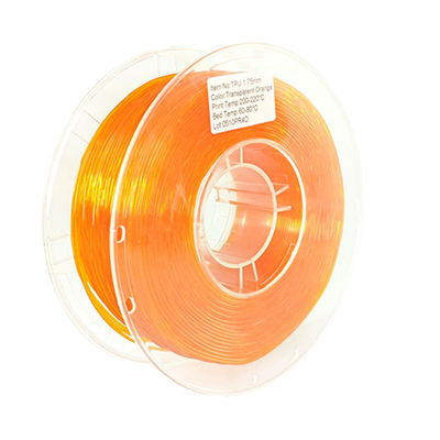 Filament TPU PINRUI 1,75 mm/2,85 mm pour l'impression 3D FDM 1kg/3kg/5kg/10kg Produits en plastique OEM/ODM