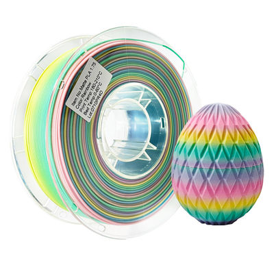 Filament pour imprimante 3D PINRUI Arc-en-ciel Couleurs Rêveuses 1,75mm 1kg Multiples Couleurs Compatible avec la plupart des imprimantes FDM