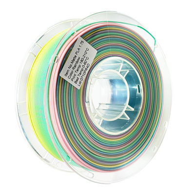 Filament pour imprimante 3D PINRUI Arc-en-ciel Couleurs Rêveuses 1,75mm 1kg Multiples Couleurs Compatible avec la plupart des imprimantes FDM