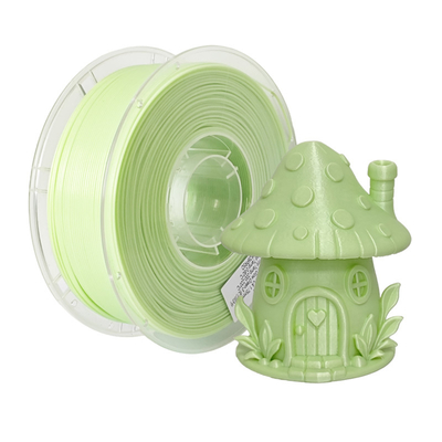 Des tiges d'imprimante 3D à filament de PLA lumineux dans l'obscurité de couleur verte claire sont en vente