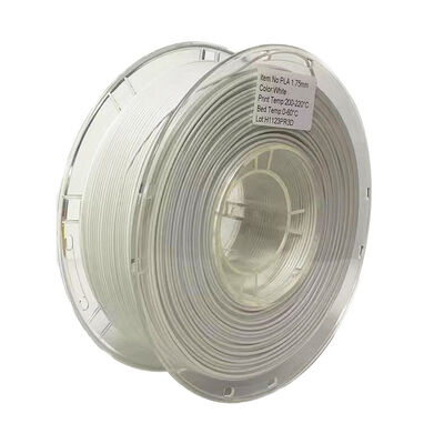 PINRUI 1KG 1,75 mm Filament de PLA biodégradable RoHS Granules bruts extrudés pour les imprimantes 3D créatives