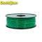 Filament 1,75 réutilisé de plastique d'imprimante filament/3d de PLA de vert