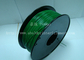 PLA biodégradable 1,75/3,0 millimètres d'OEM de 3D de filaments d'imprimante (vert-foncé)