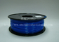 Filament bleu 1.75mm, la température 200°C - 250°C d'imprimante de PLA 3d de pla 1kg