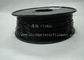 Filament noir de PETG pour 3D imprimant le filament de service d'OEM de 1,75/3.00mm