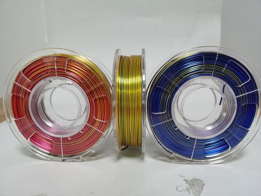 filament d'imprimante de la couleur 3d de voyage, filament en soie, filaments de l'imprimante 3d