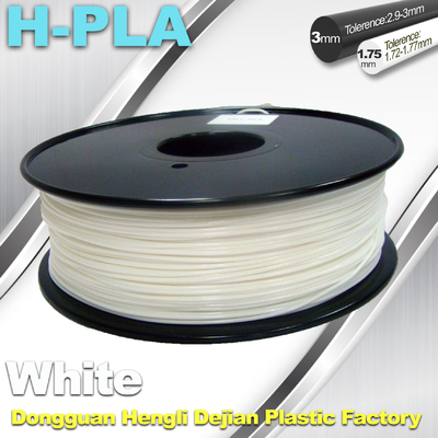 Filament 1.75mm 1.3kg/petit pain de PLA de filament d'imprimante de la résistance 3D de la température